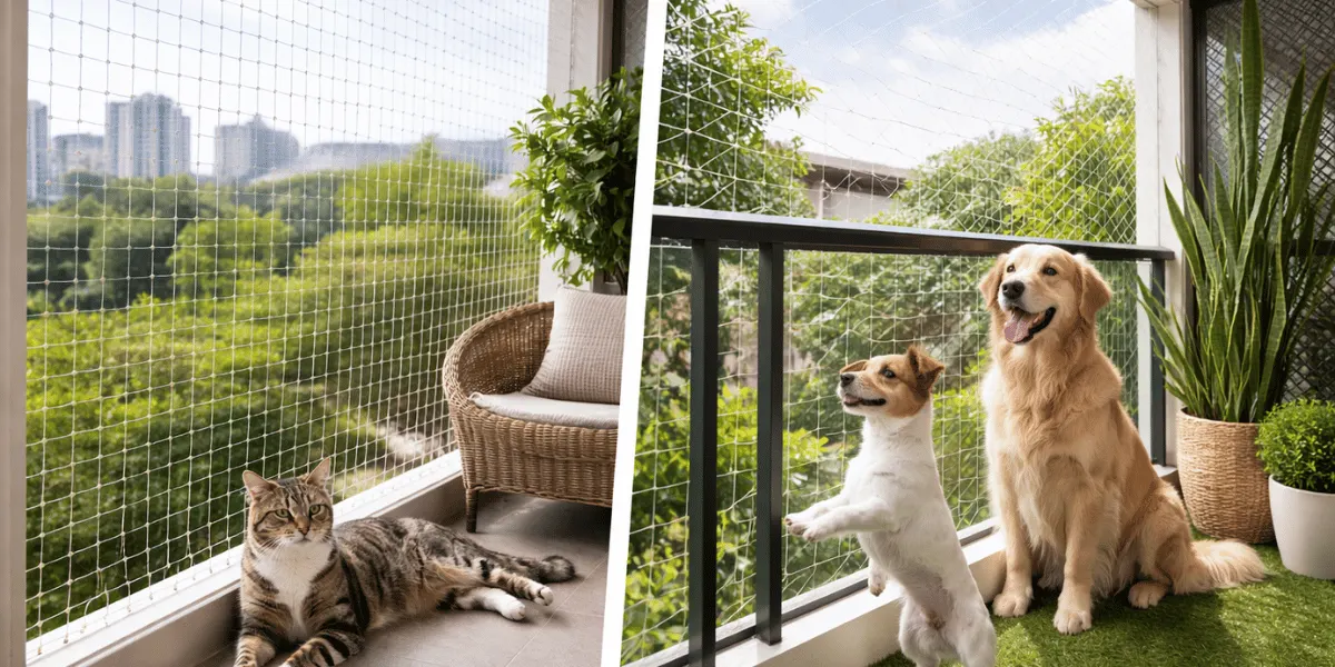 Pet Balcony Safety Nets